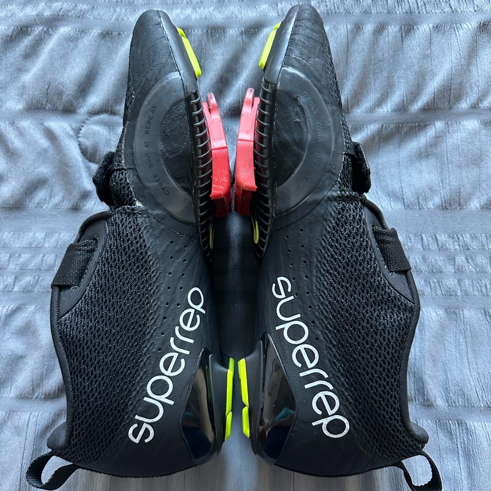 Nike SuperRep Black with Red and Yellow Accents